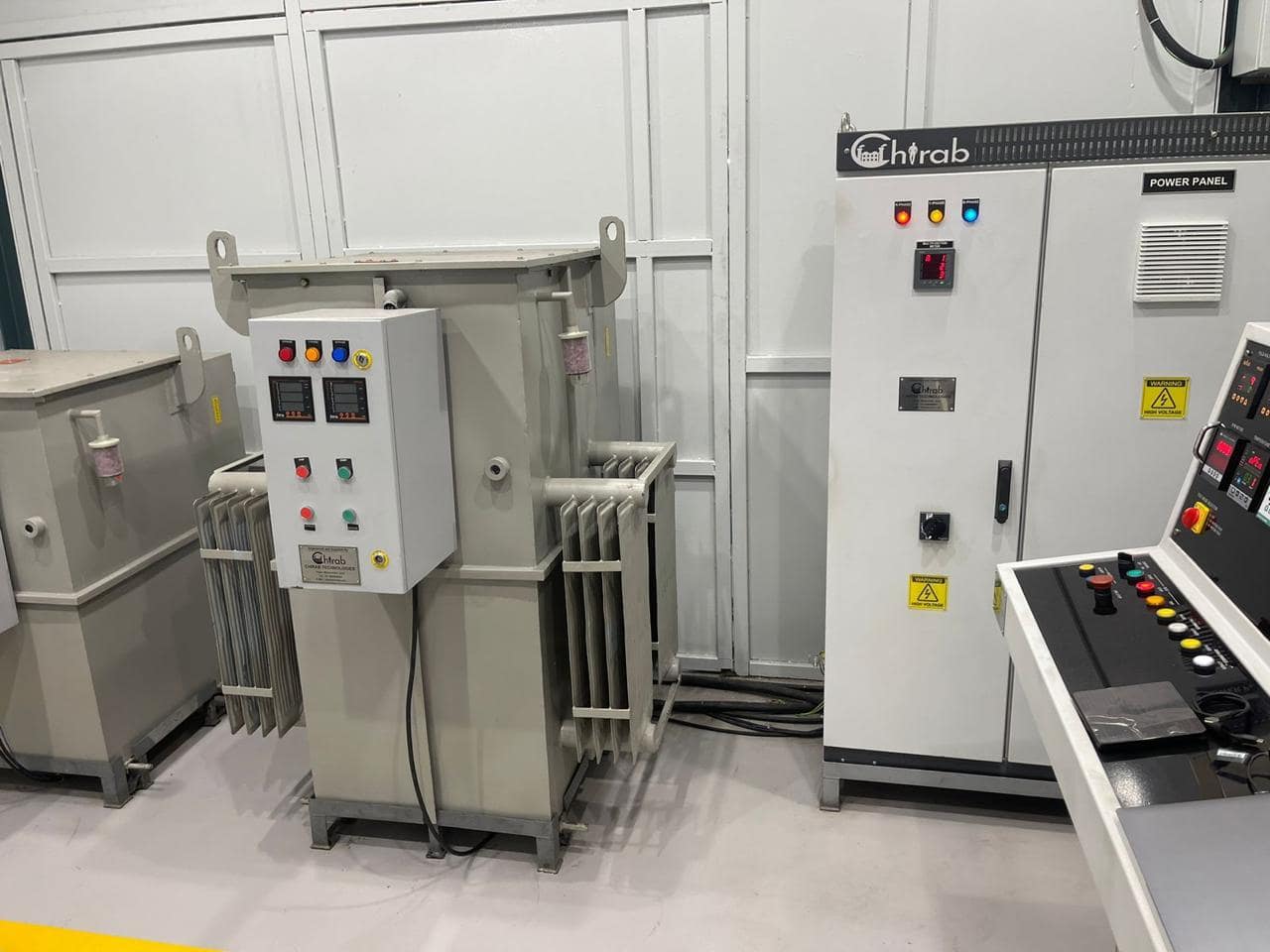 Test and monitoring control panels